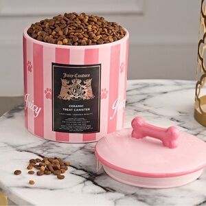 Juicy Couture Pet Treats Canister 🐾